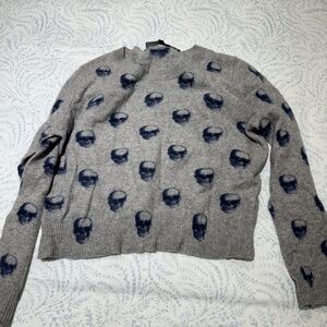 Skull cashmere sweater